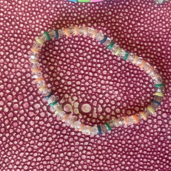 5 piece bracelet stack with assorted patterns - Picture 7 of 8